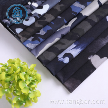 Waterproof polyester custom printed jersey knit fabric